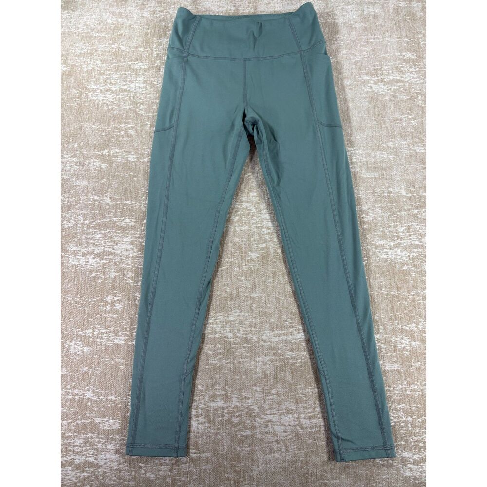 VSX Victoria's Secret Essential Side Pocket Leggings Teal Size 8